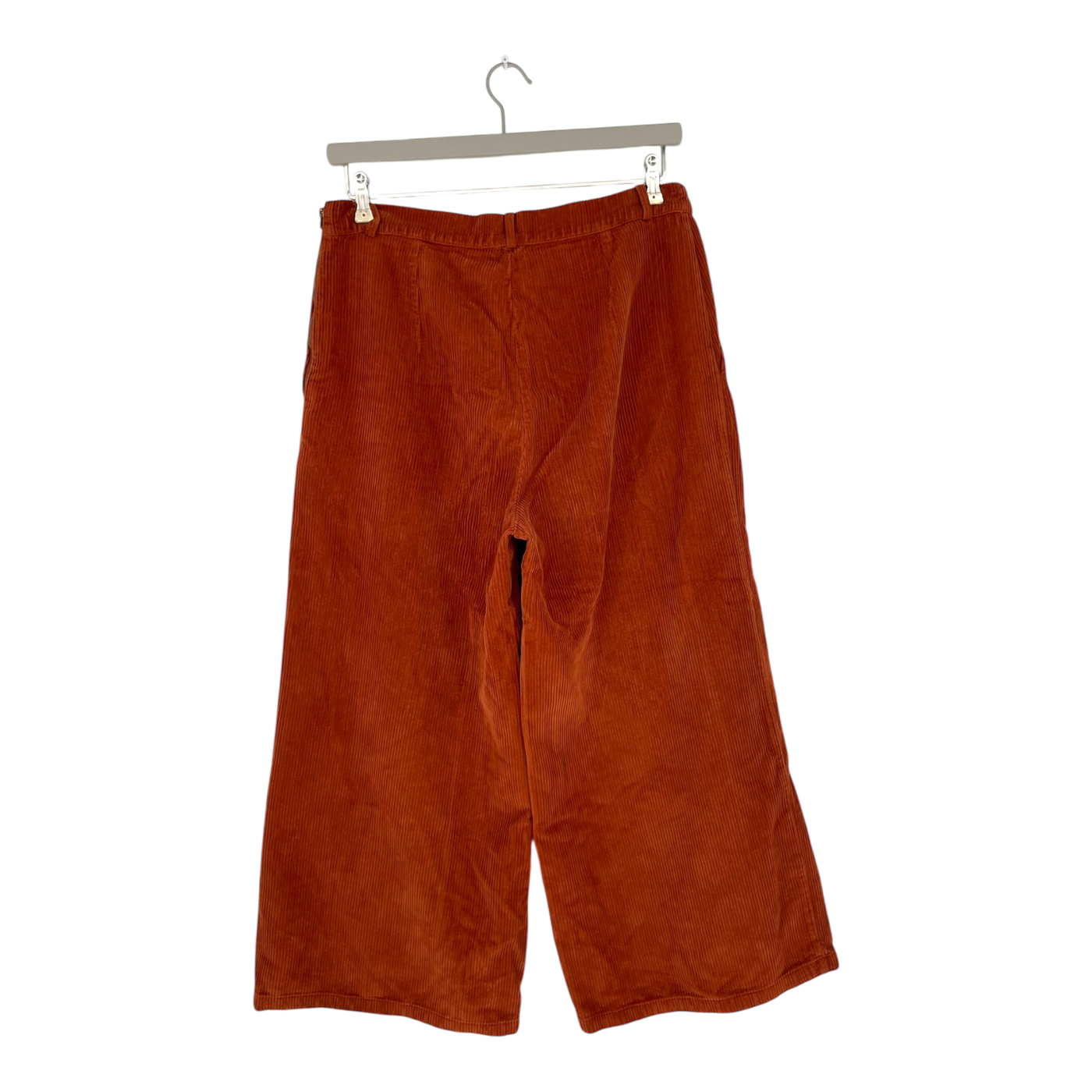 Kaiko wide leg corduroy pants, mahogany | woman 42