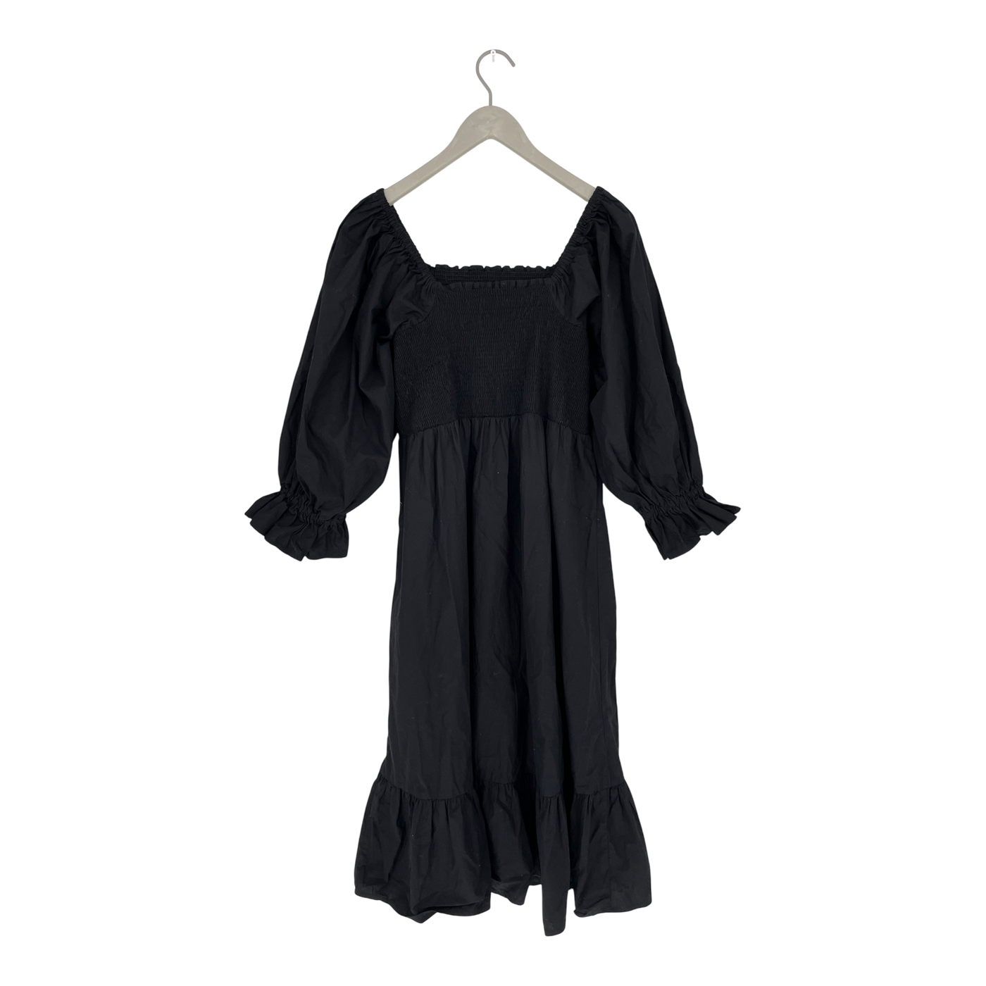 Kaiko smock dress, black | woman M