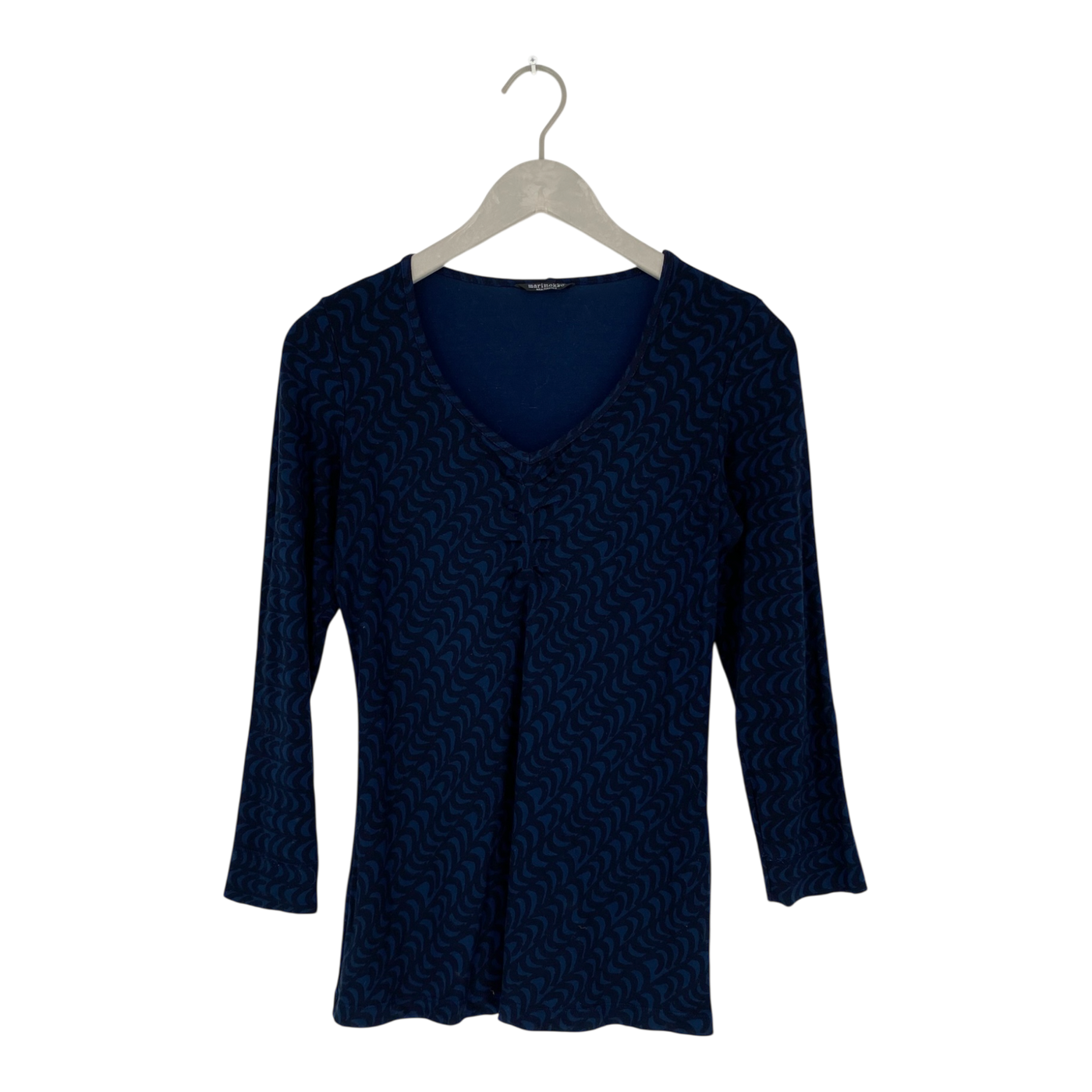 Marimekko shirt, midnight blue | woman M