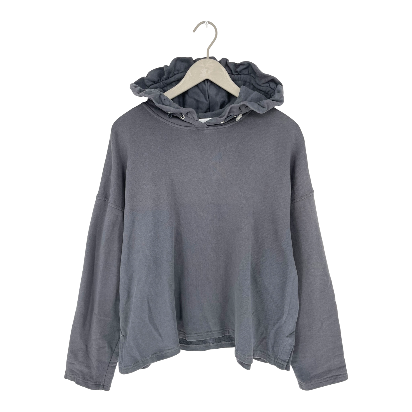 R/H Studio frill hoodie, grey | woman XL