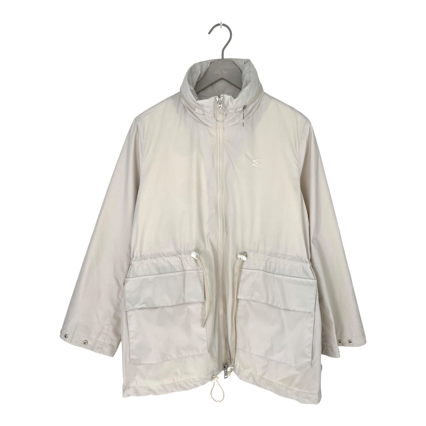 Embassy of Bricks and Logs montreux rain jacket, beige | woman S