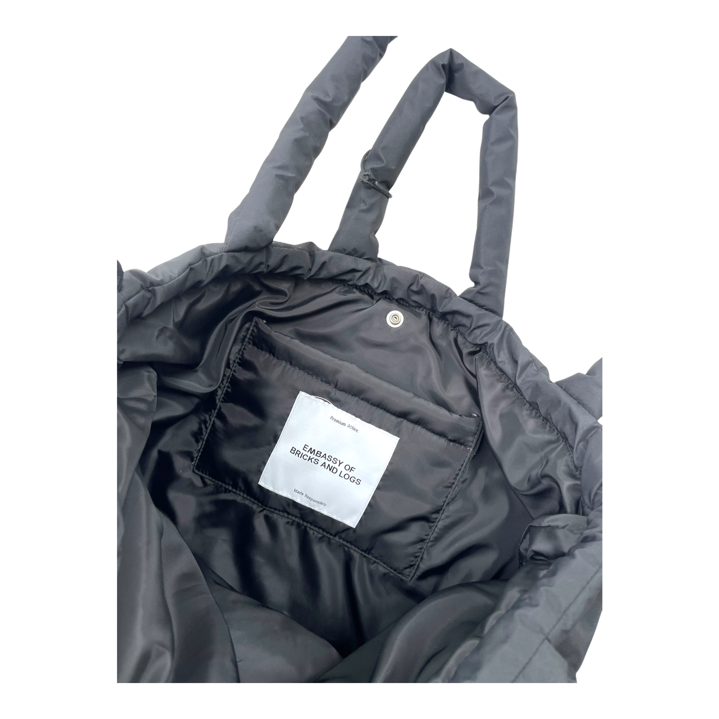 Embassy of Bricks and Logs lola bag, black