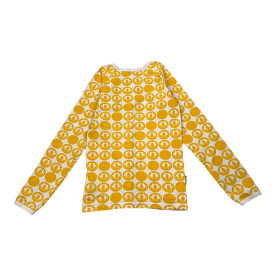 Metsola shirt, yellow / white | 152cm