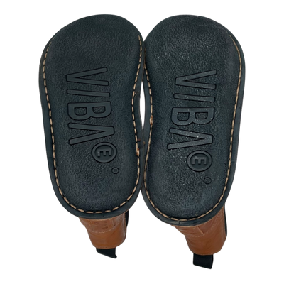 VIBAe Helsinki leather boots, cognac brown | 37