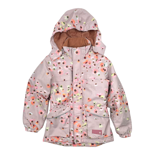 Molo heiko winter jacket, flowers | 134cm