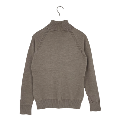 North Outdoor merino sweater, tan | woman S