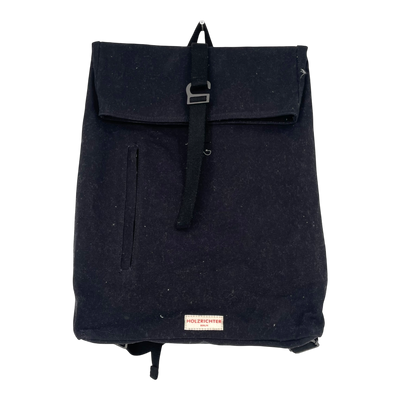 Holzrichter canvas backpack, black