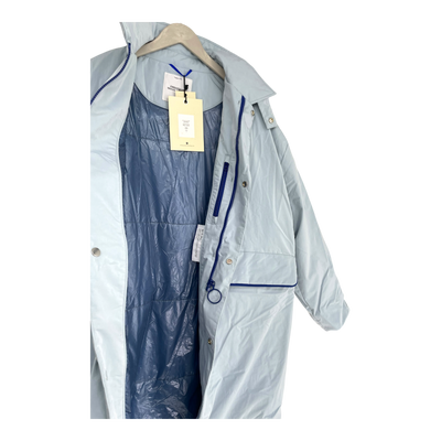 Embassy of Bricks and Logs blyn trench jacket, light blue | woman L