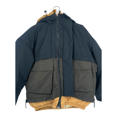 Embassy of Bricks and Logs Merritt utility jacket, black/green/earth | unisex S