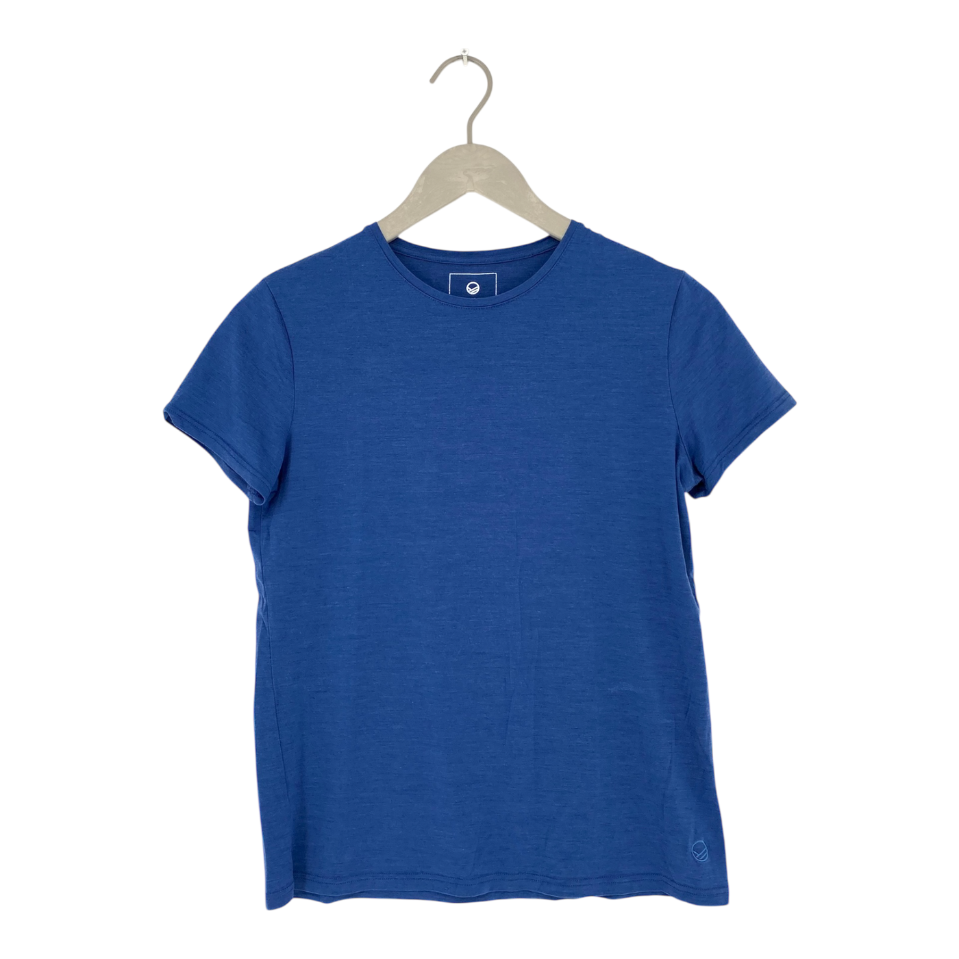 Halti merino wool t-shirt, blue | woman 38
