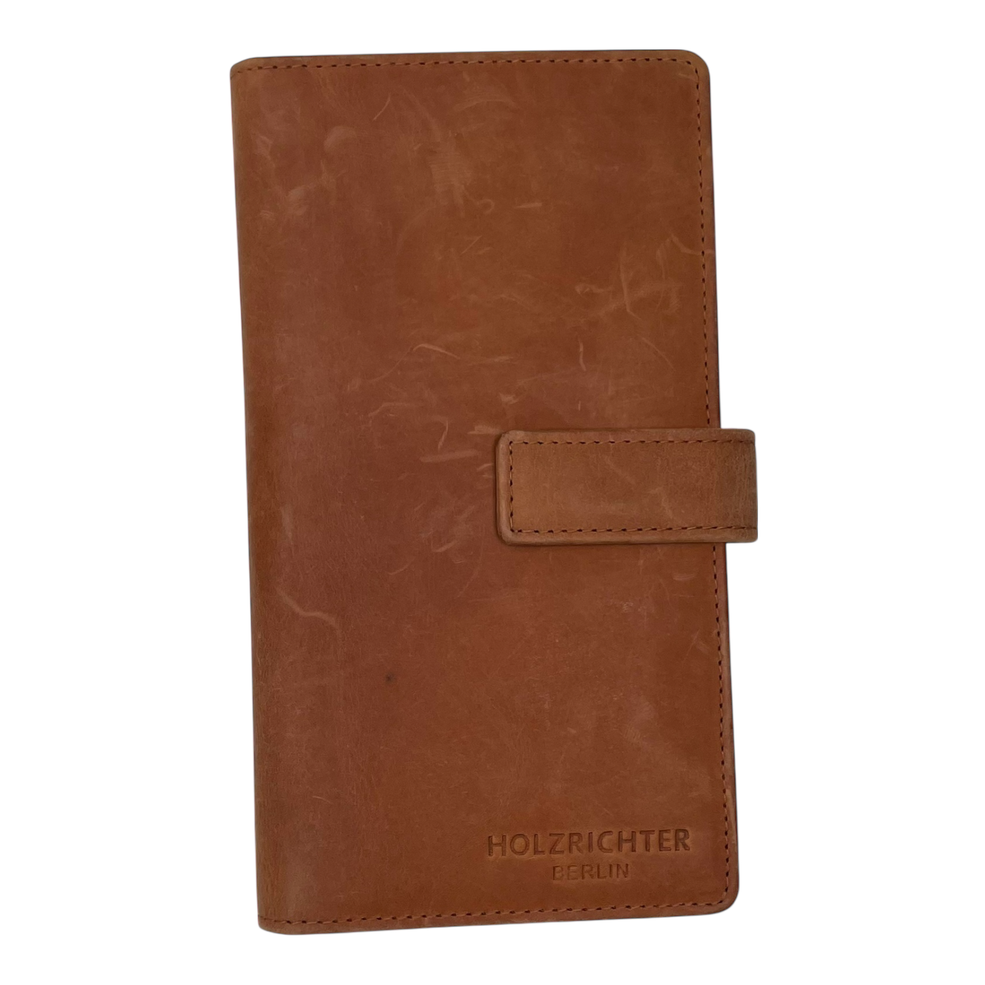 Holzrichter leather wallet, caramel