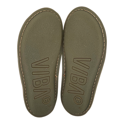 VIBAe Roma leather slippers, fawn tan | 39