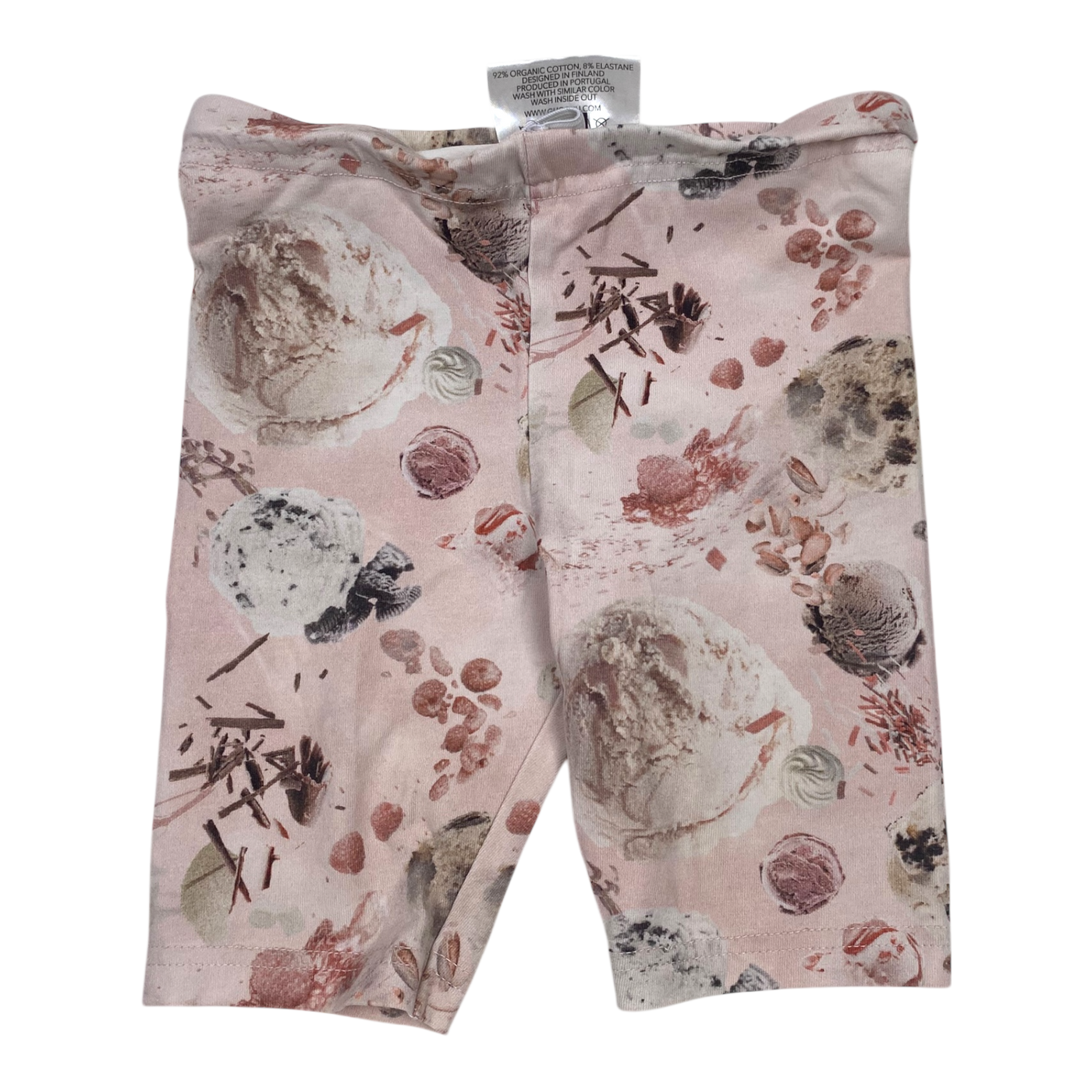 Gugguu biker shorts, ice cream | 98cm