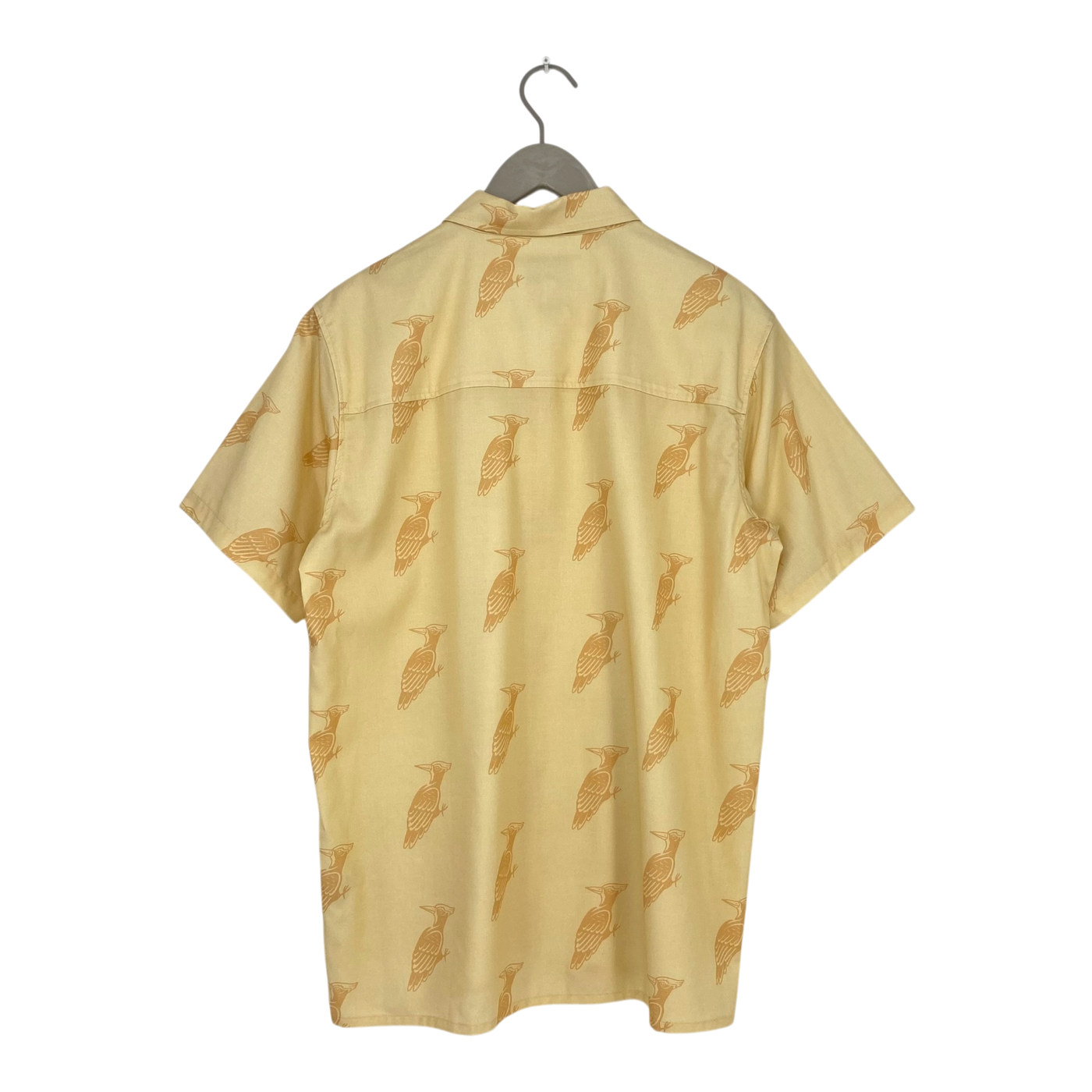 Makia martius woven shirt, birds | man M