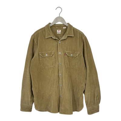 Levi's corduroy shirt, beige | unisex XL