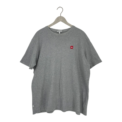 Makia waffle t-shirt, grey | unisex 2XL