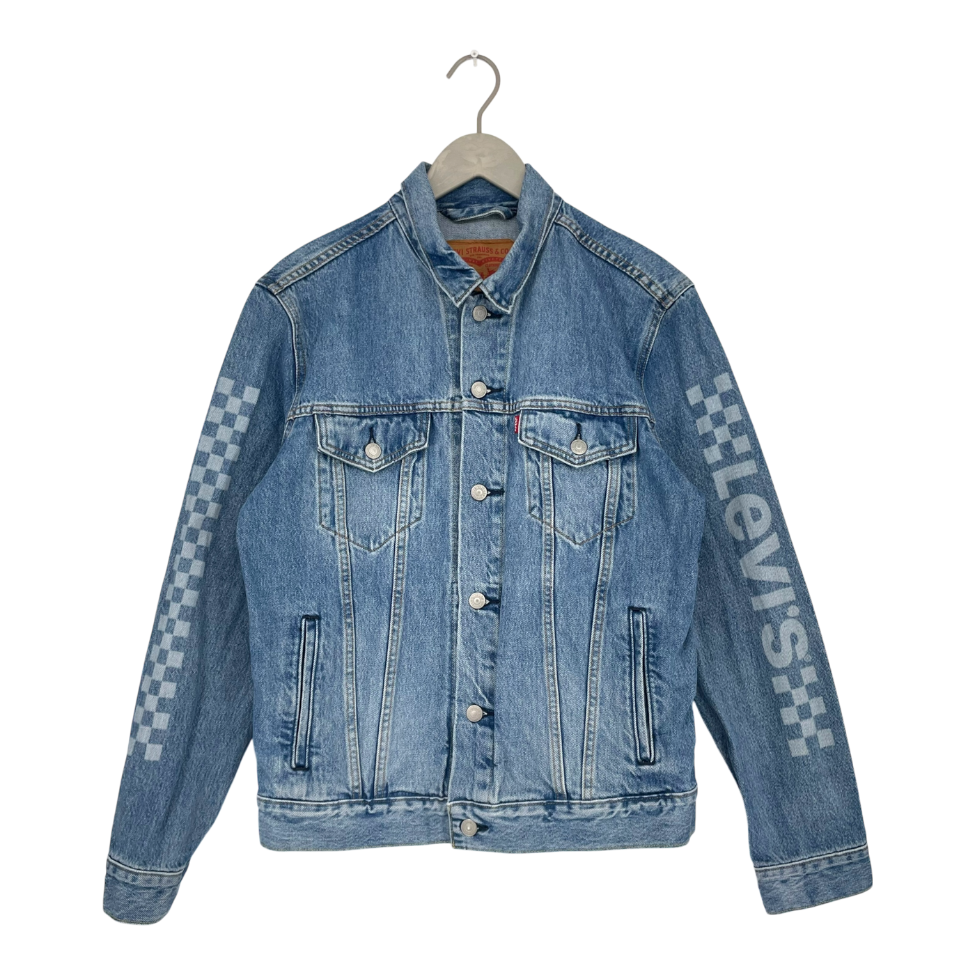 Levi's jean jacket, denim blue | woman M