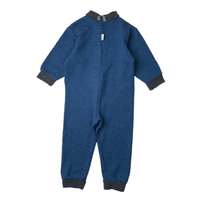 Kivat merino wool overall, blue | 100cm