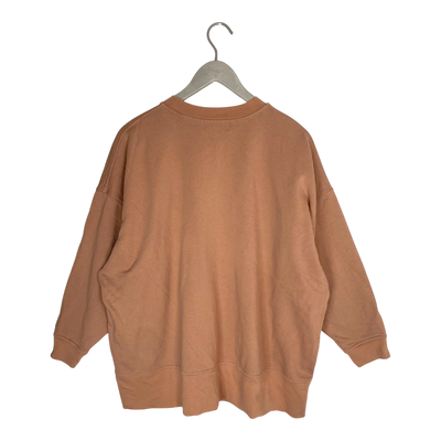 R/H Studio mickey sweater, caramel brown | woman S