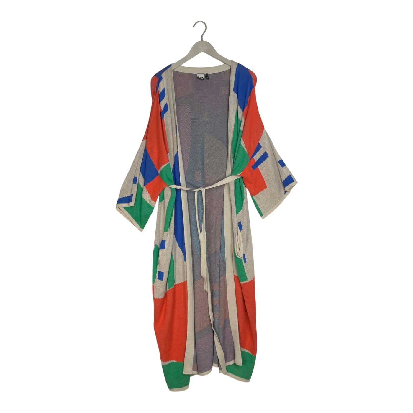 Papu long knitted cardigan, multicolor | woman M/L