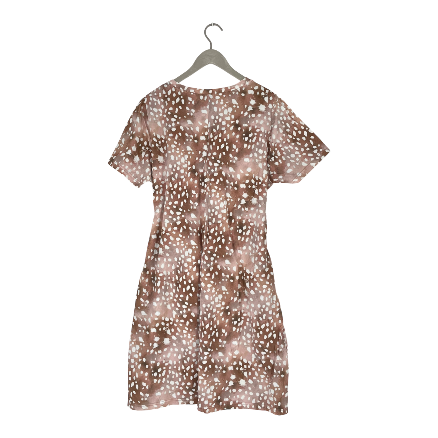 Kaiko t-shirt belted dress, copper bambi | woman XL