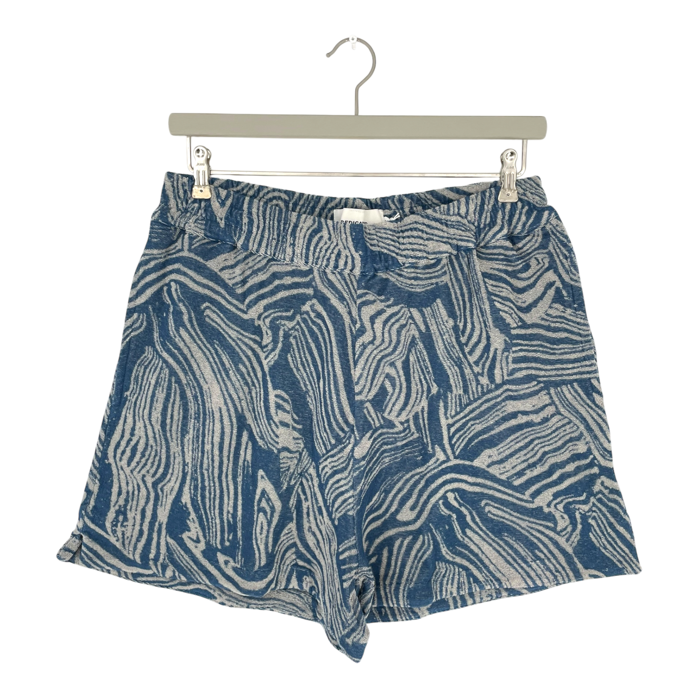 Dedicated terry shorts, swirl blue | woman L