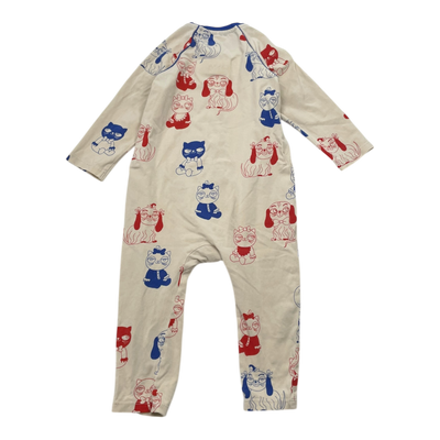 Mini Rodini jumpsuit, cat & dog | 80/86cm