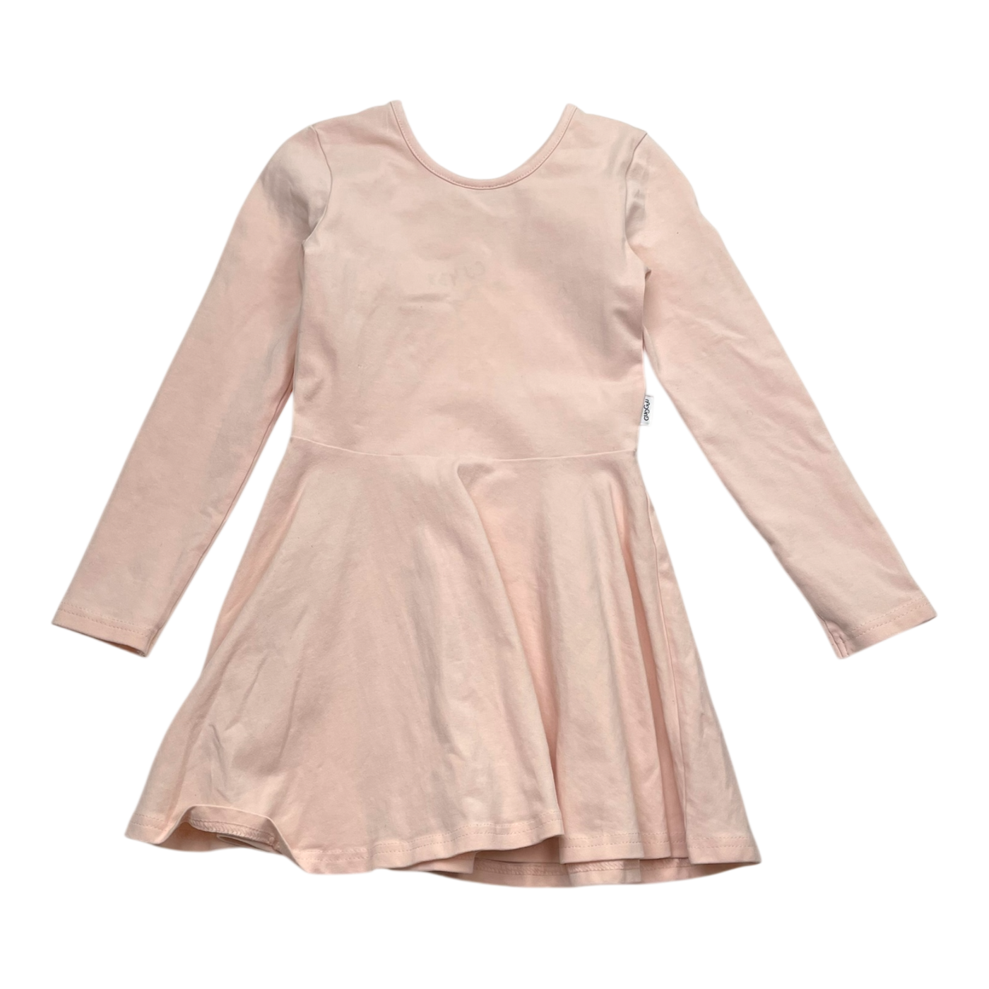 Gugguu frilla dress, light pink | 104cm