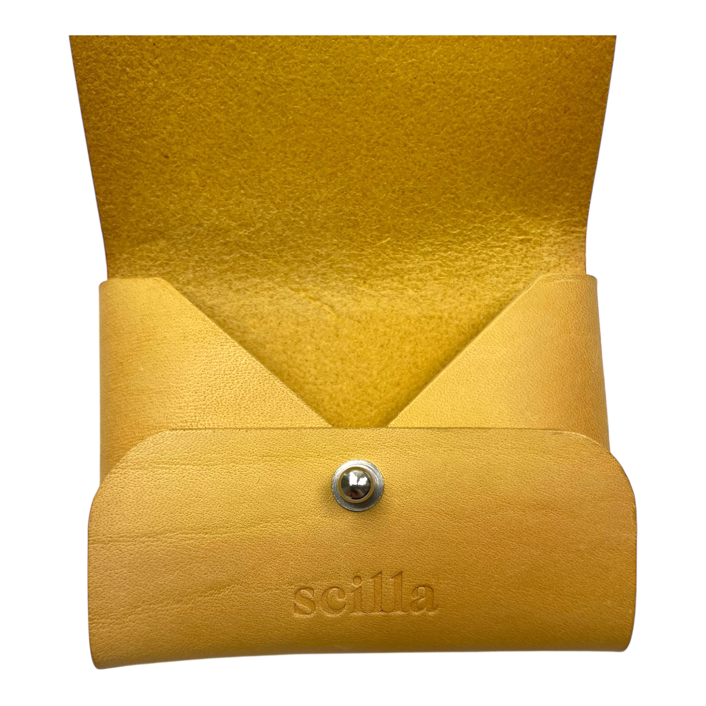 Scilla mäschda card case, yellow