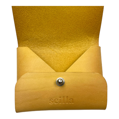 Scilla mäschda card case, yellow