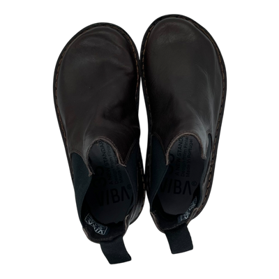 VIBAe Helsinki leather boots, cocoa brown | 35