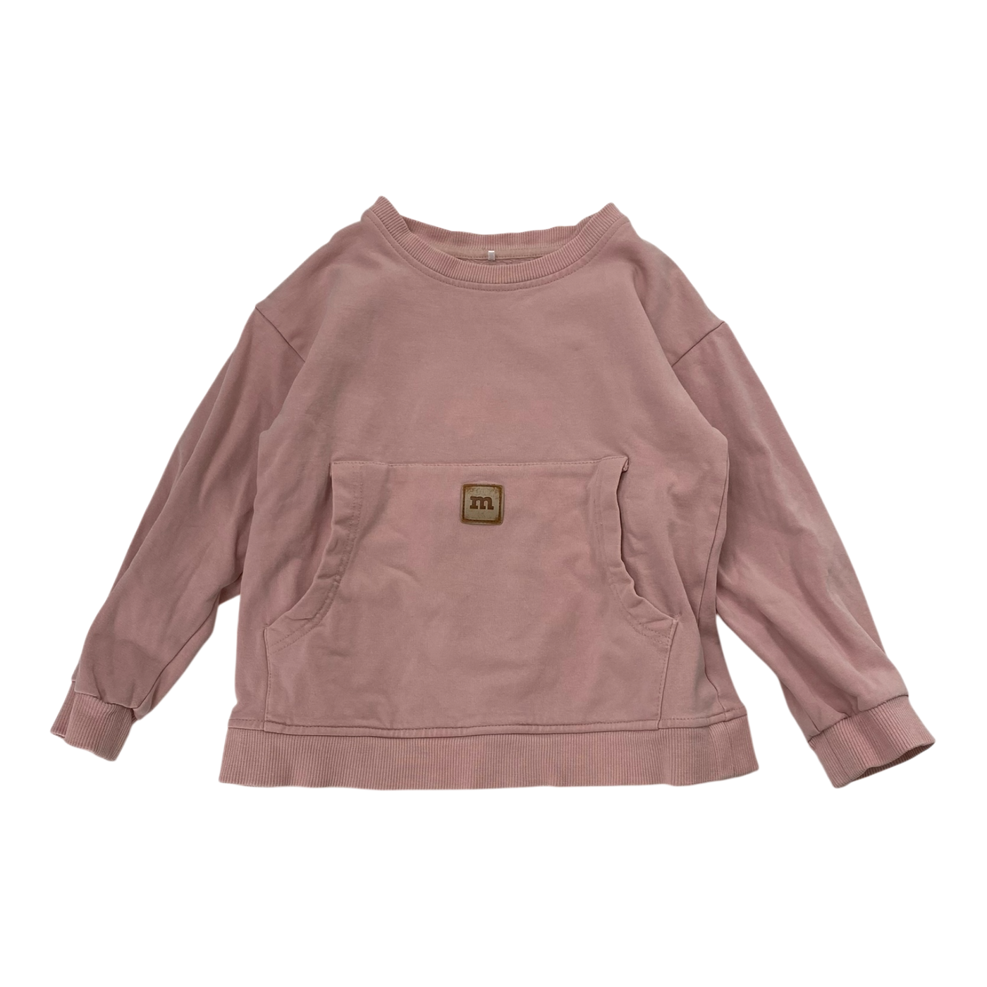 Metsola pocket sweatshirt, pink | 98/104cm