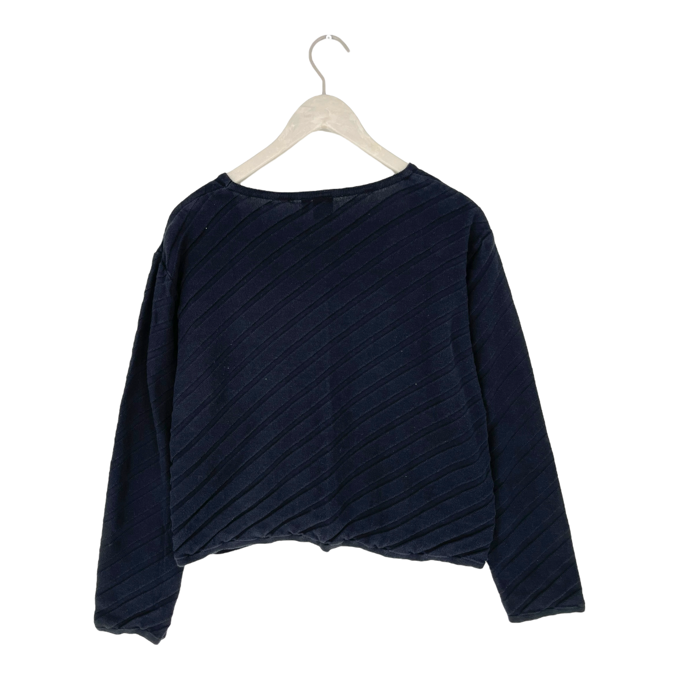 Papu cropped petit cotton cardigan, black | woman M/L