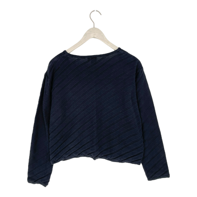 Papu cropped petit cotton cardigan, black | woman M/L