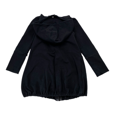 Versonpuoti hoodie tunic, black | 104/110cm