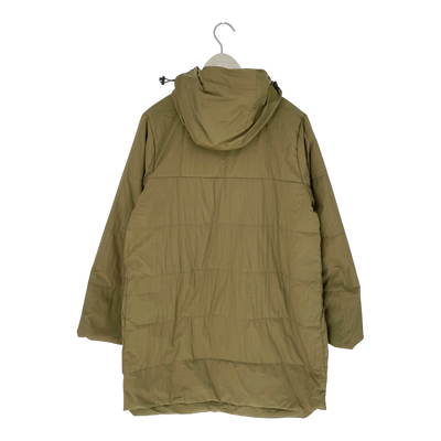 Embassy of Bricks and Logs largo puffer jacket, green | unisex S