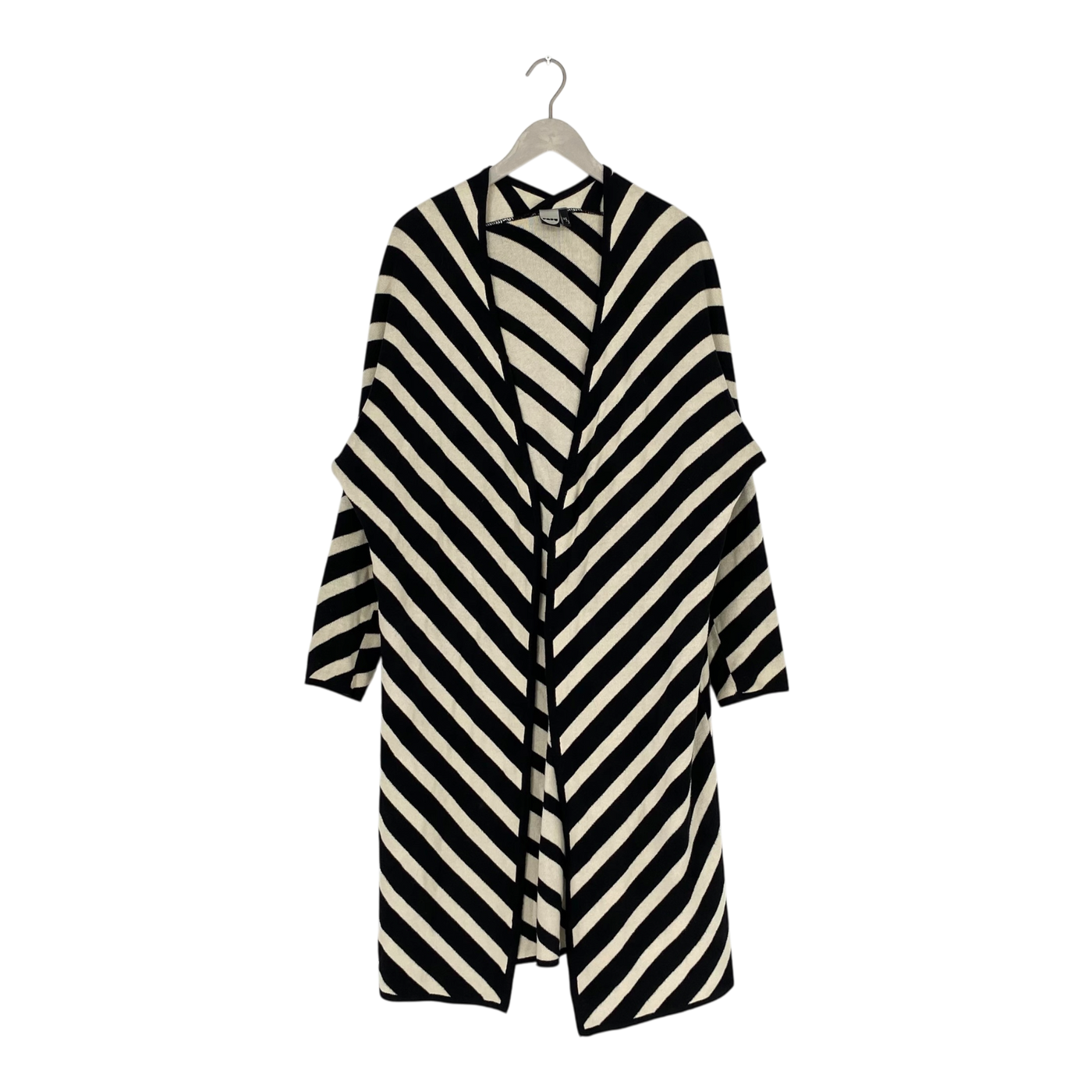 Papu long knitted cardigan, stripes | woman XS/S