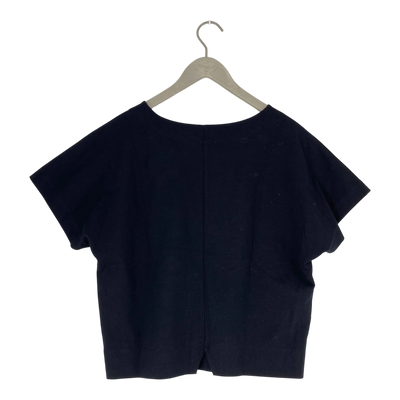 Ommellinen kolmio t-shirt, black | woman S