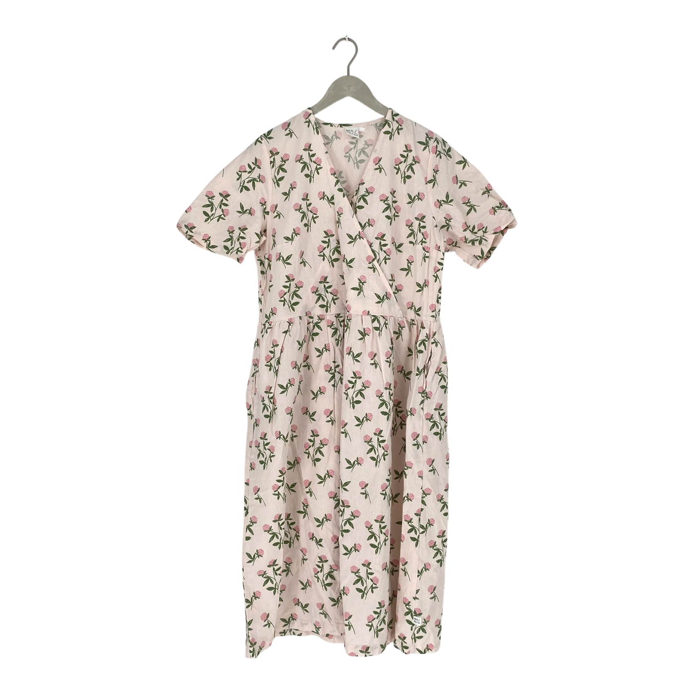 Mainio woven dress, flower | woman XL