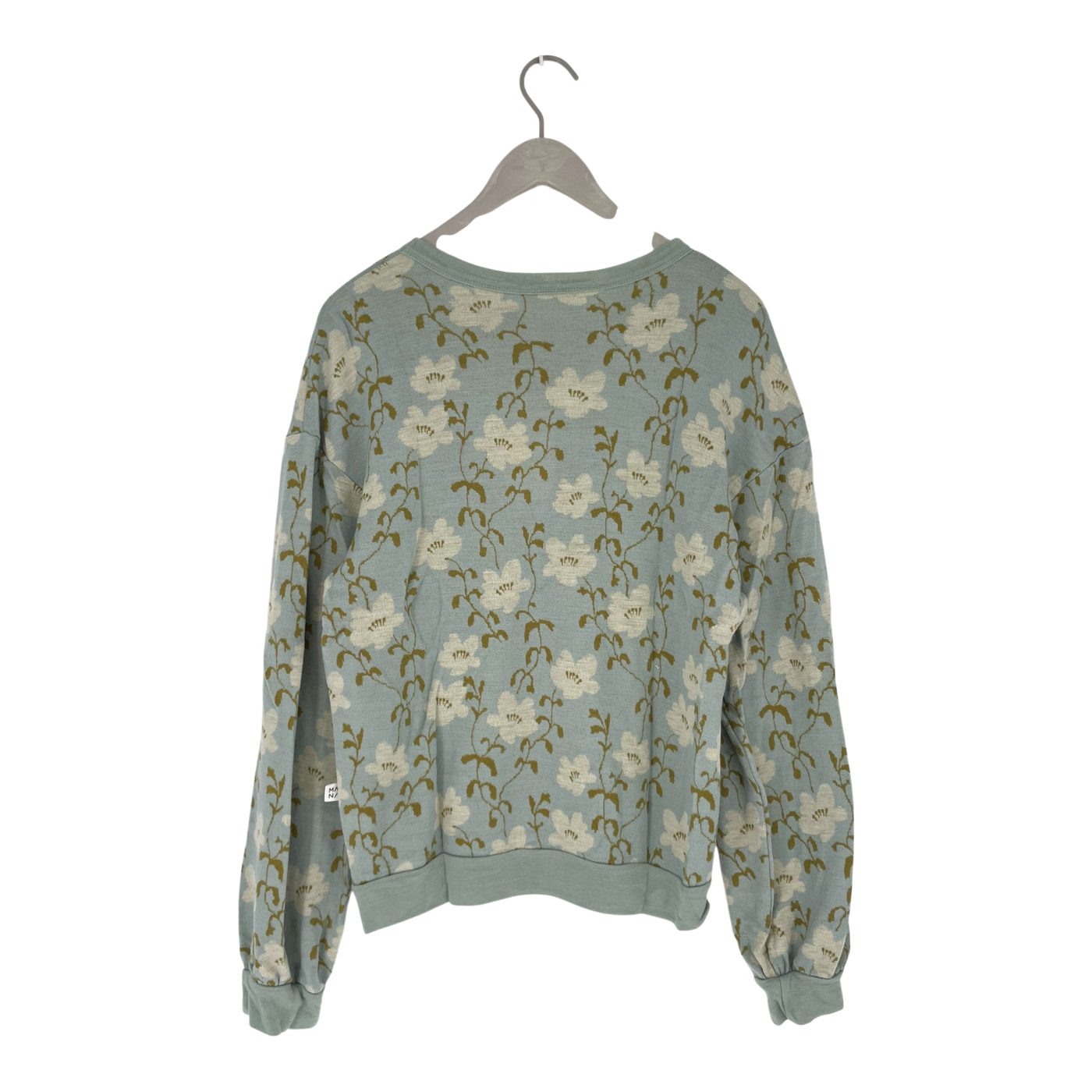 Mainio jacquard merino knit, flowers | woman S/M