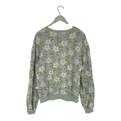 Mainio jacquard merino knit, flowers | woman S/M
