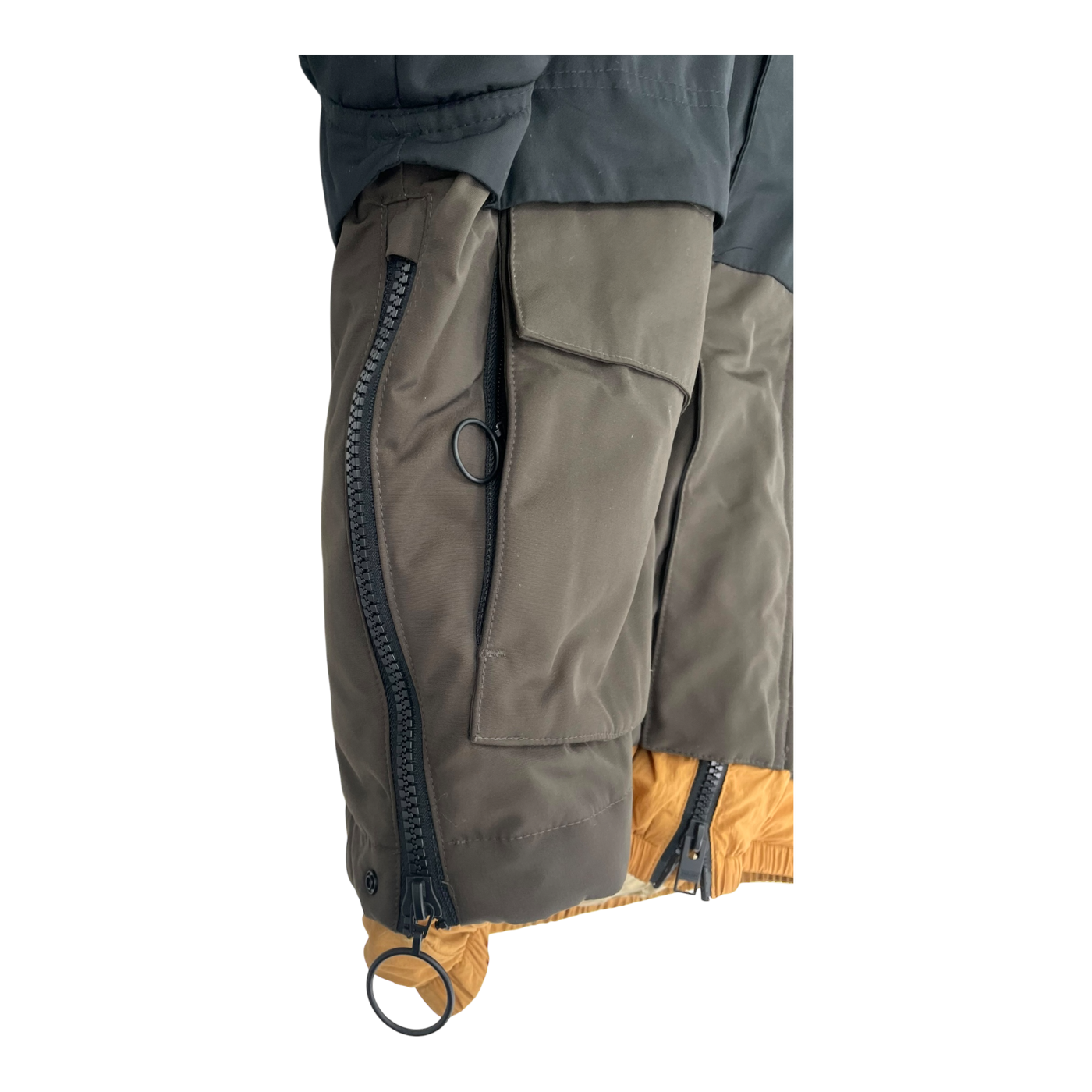 Embassy of Bricks and Logs Merritt utility jacket, black/green/earth | unisex S