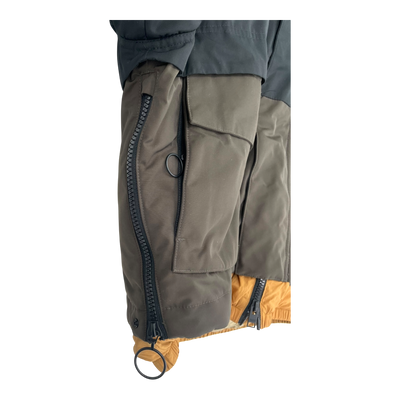 Embassy of Bricks and Logs Merritt utility jacket, black/green/earth | unisex S