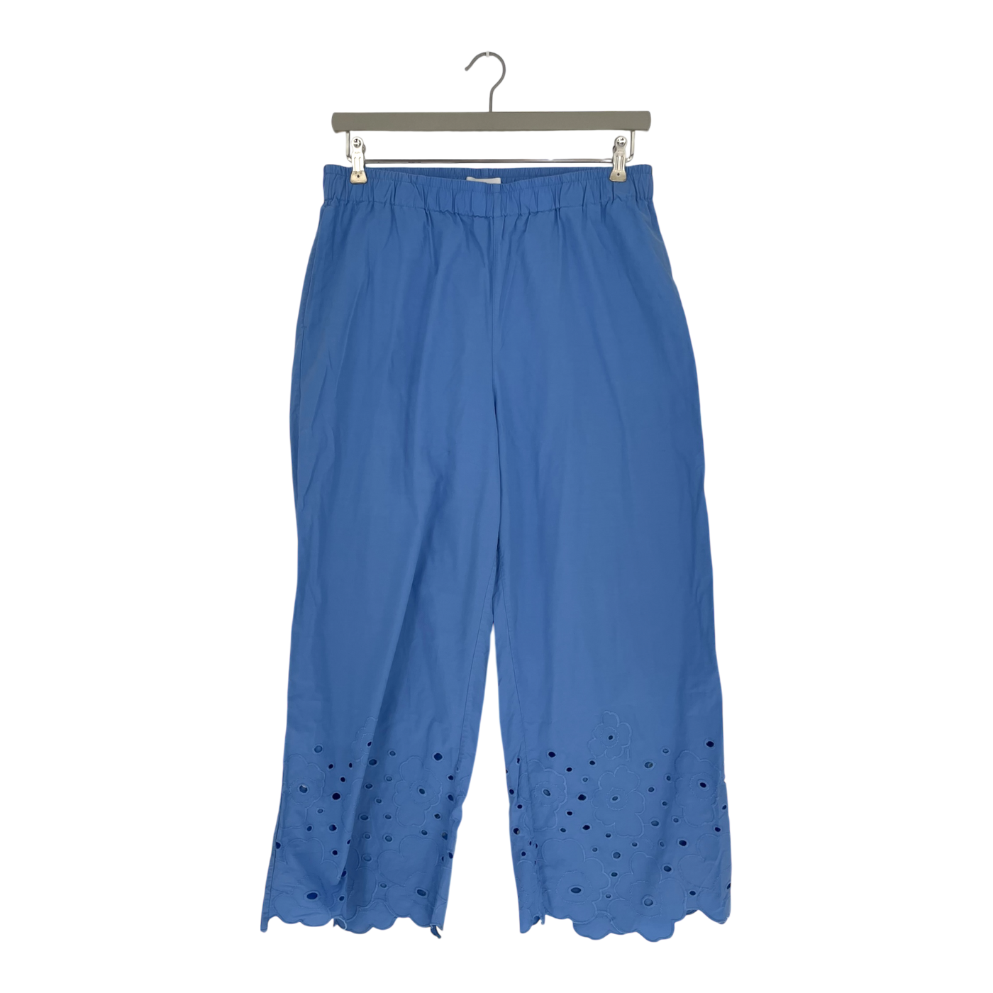 Marimekko cypaissus wide pants, baby blue | woman L