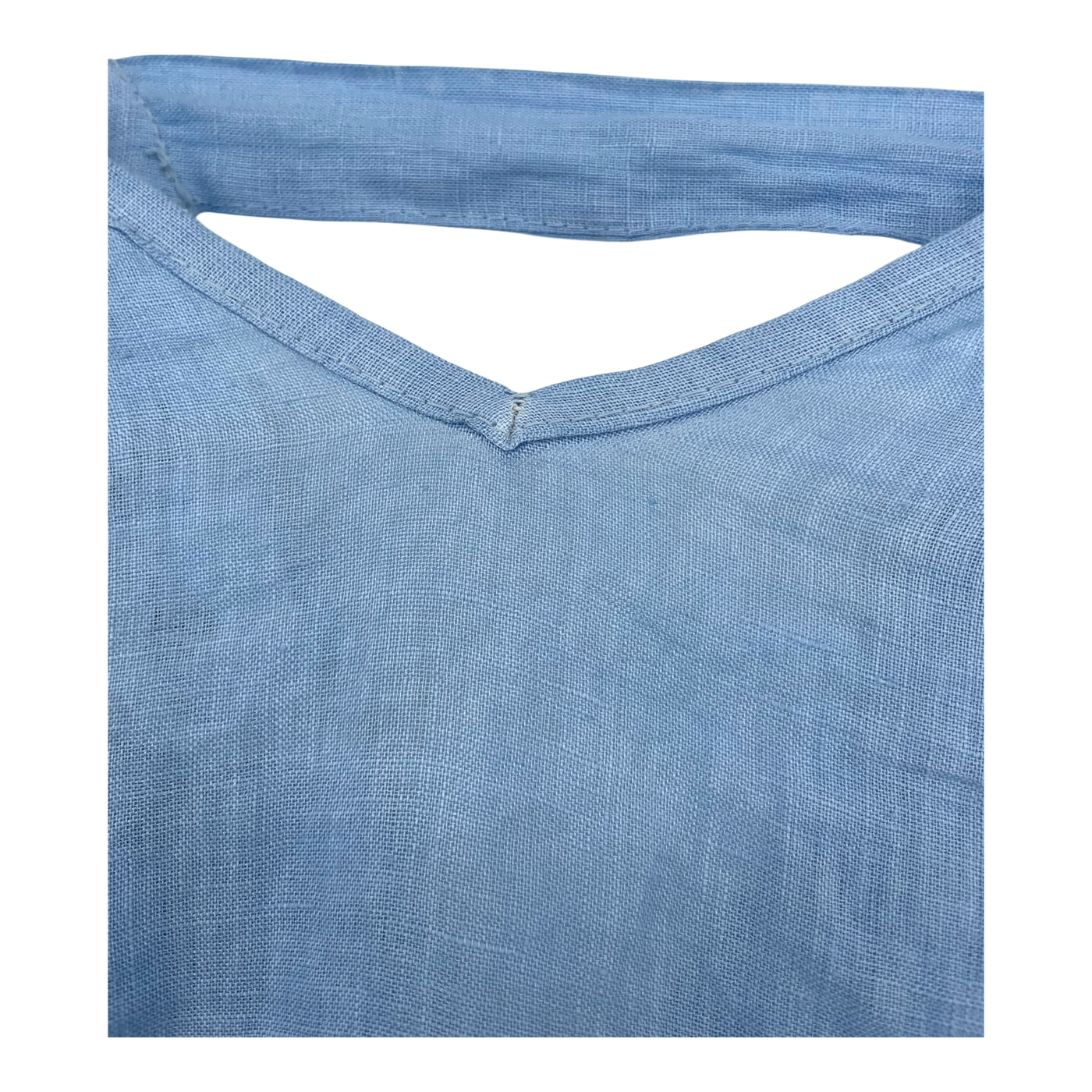 Bypias bohemiana linen blouse, blue | woman M-L