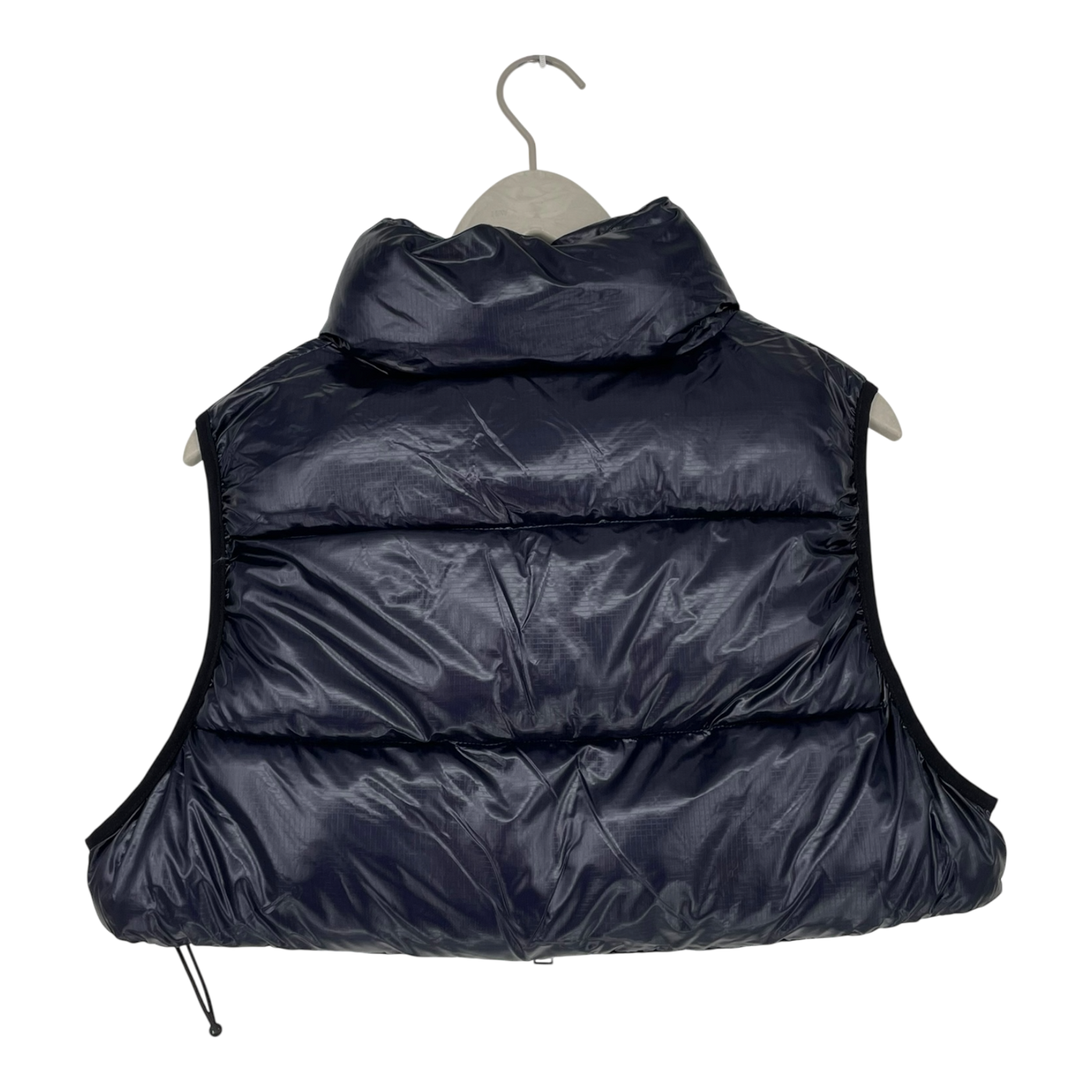 Embassy of Bricks and Logs vienna puffer vest, shiny dark navy | unisex S