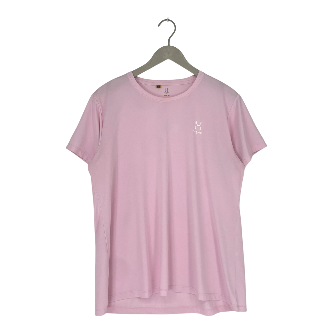 Haglöfs technical t-shirt, misty rose | woman 2XL
