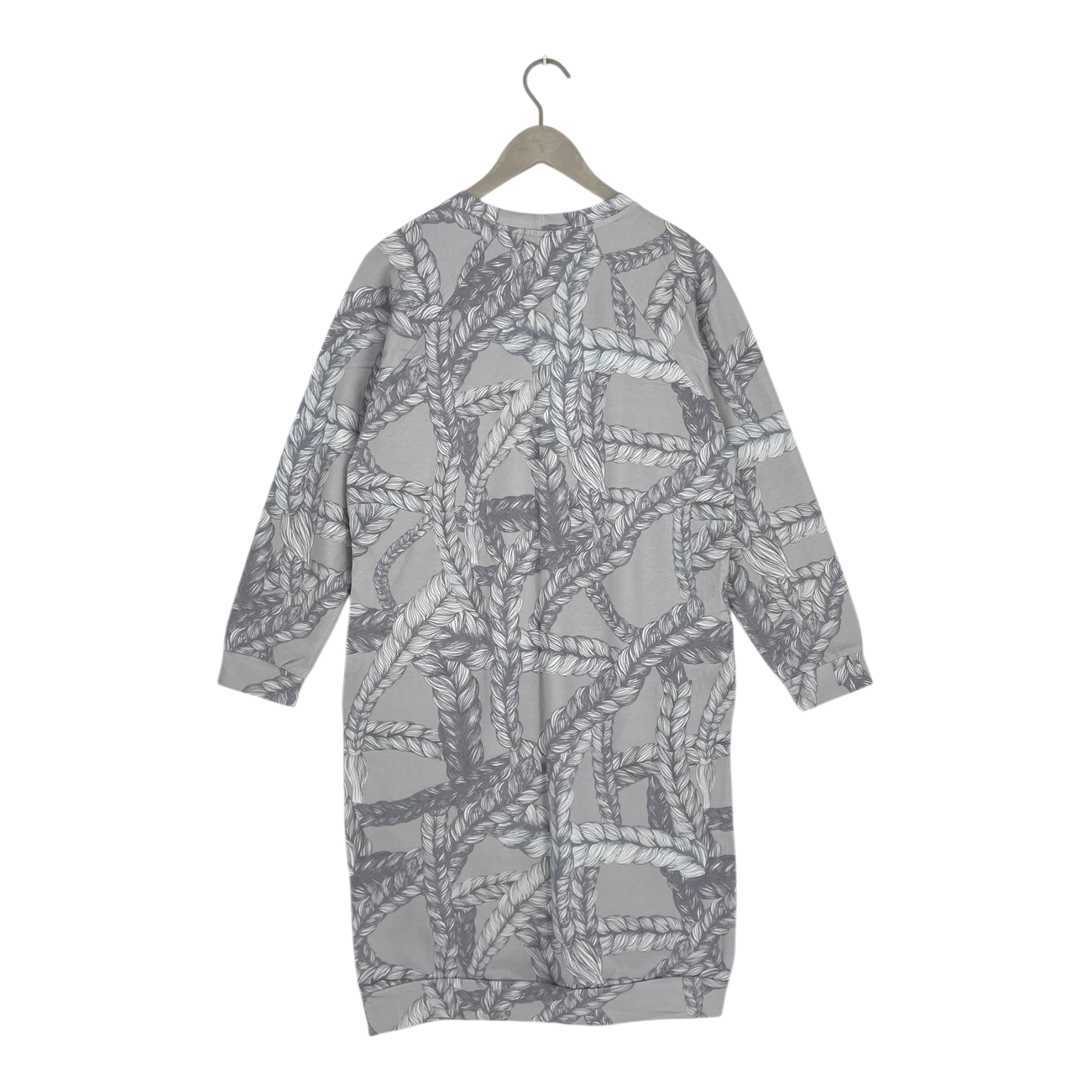 Vimma letti tricot dress, grey | woman onesize