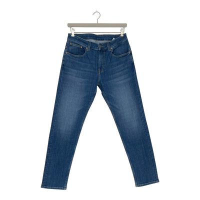 Mud Jeans Rick mid slim jeans, authentic indigo | man 32/32