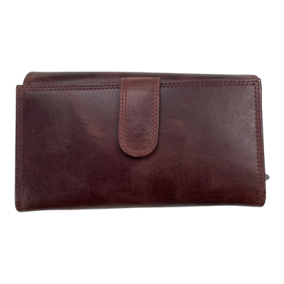 Holzrichter leather wallet, brown